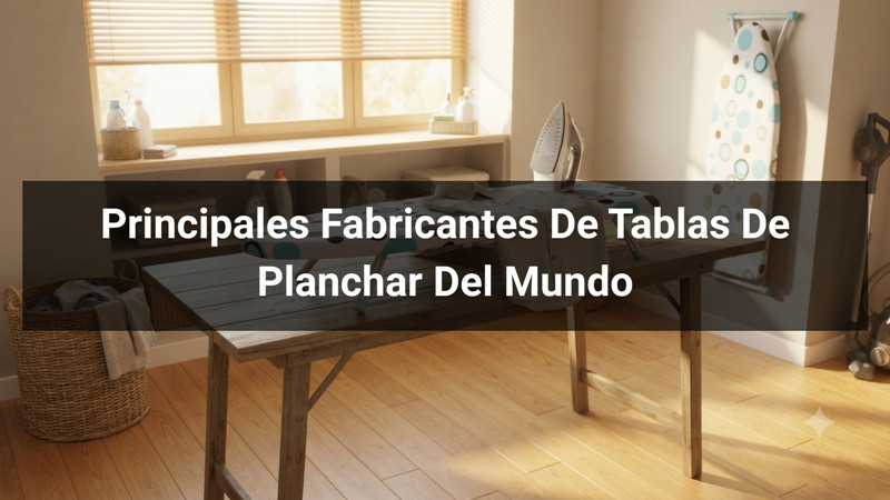 Los 10 principales fabricantes de tablas de planchar del mundo en 2026