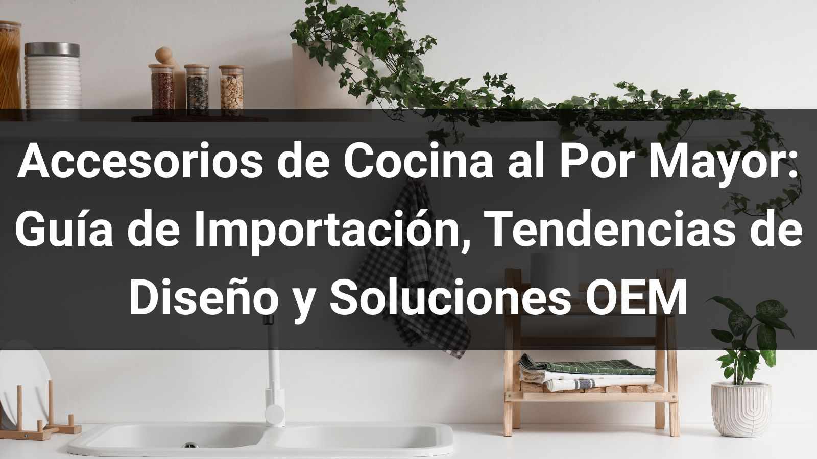 Accesorios de Cocina al Por Mayor en 2026: Guía de Importación, Tendencias de Diseño y Soluciones OEM