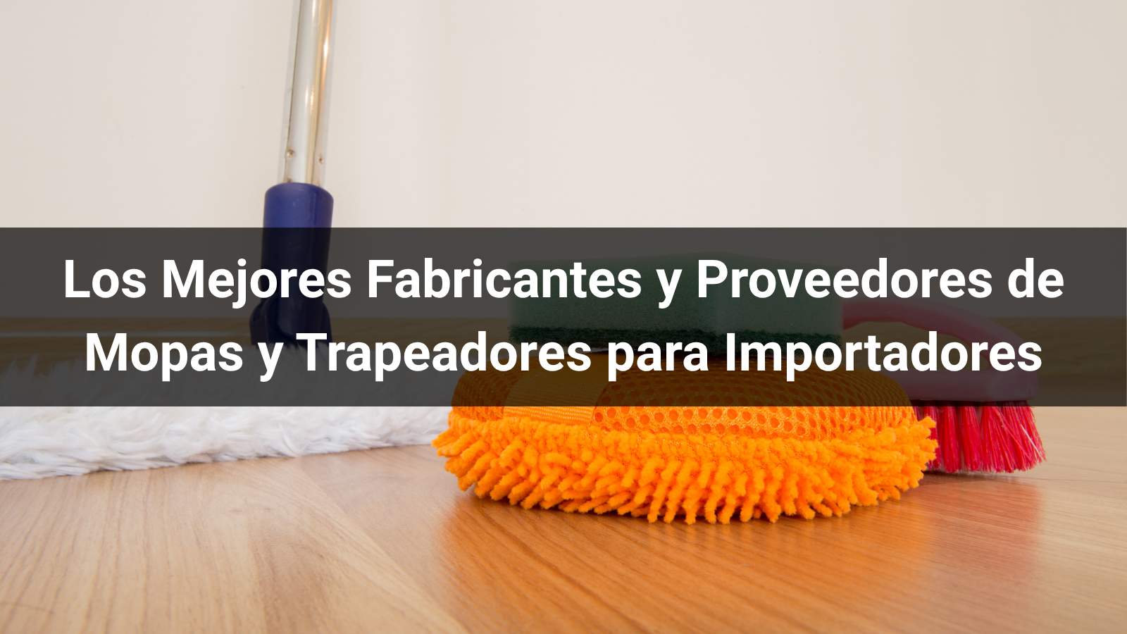 Los 10 Mejores Fabricantes y Proveedores de Mopas y Trapeadores para Importadores en 2026